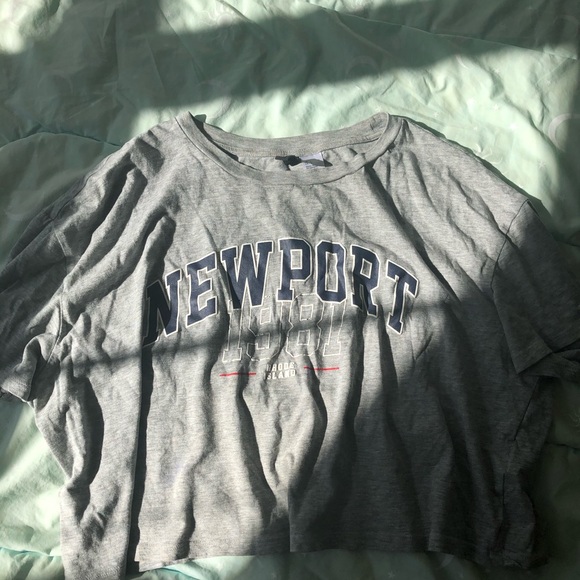 grey H&M crop top - Picture 2 of 3